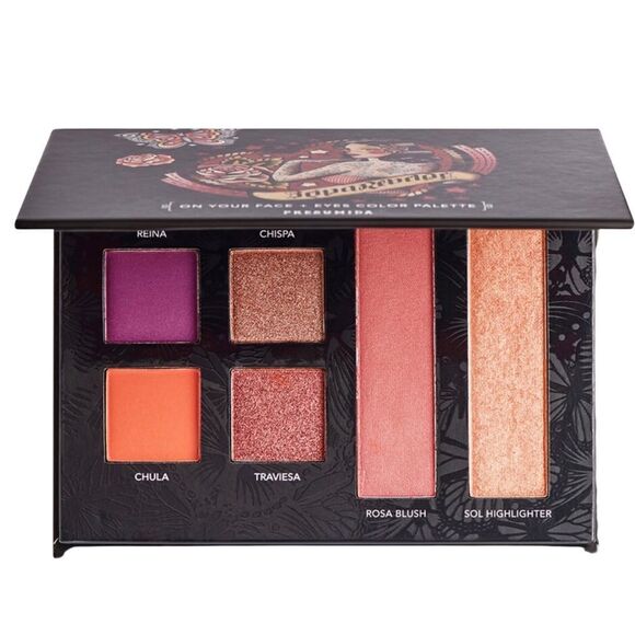 REINA REBELDE On Your Face + Eyes Color Palette in Presumida - Picture 1 of 7